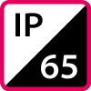 Degree of protection (IP65)